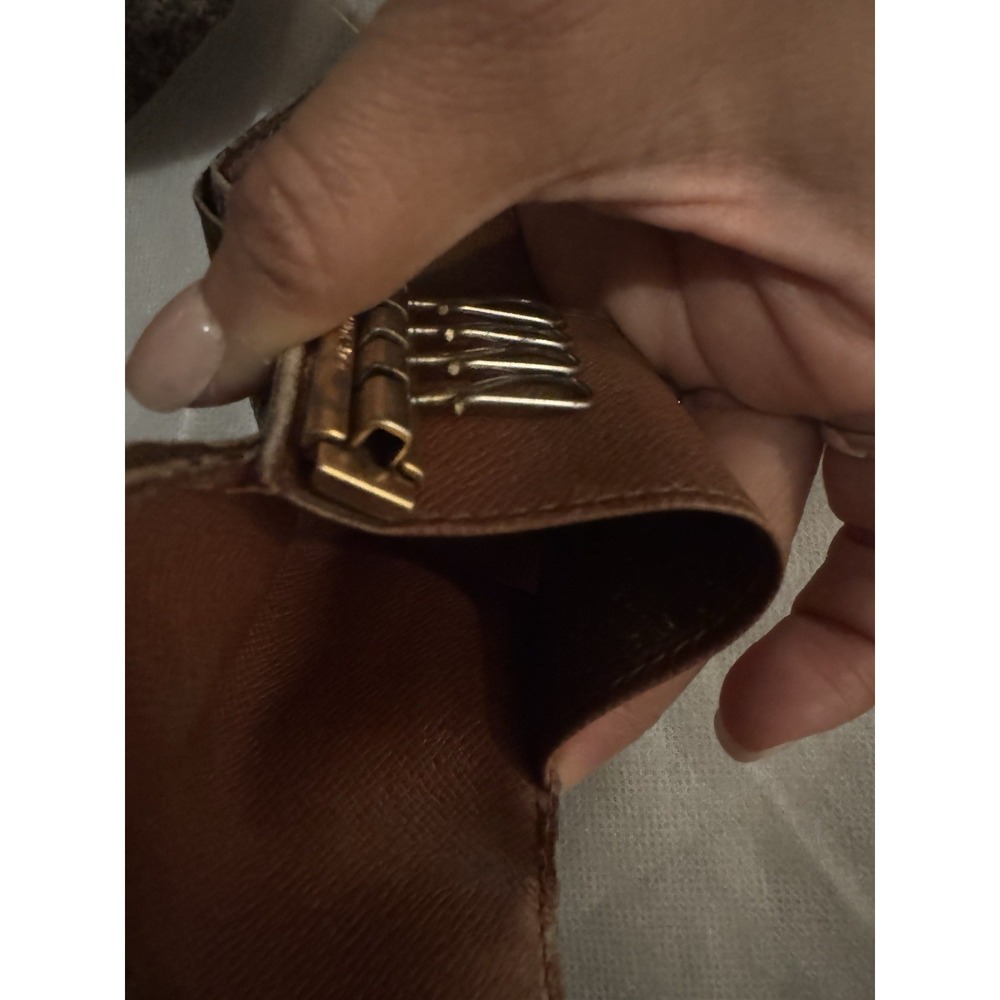 Authentic Vintage Louis Vuitton Monogram 4 Key Holder Case Made in France - Picture 7 of 11